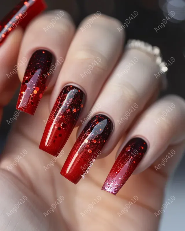 Elegance In Vibrant Nail Art