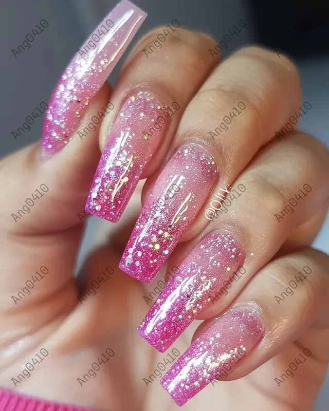Elegance In Vibrant Nail Art