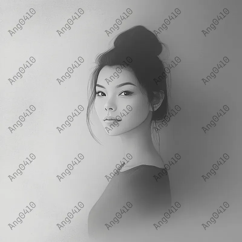 Realistic Pencil Sketch Portraits