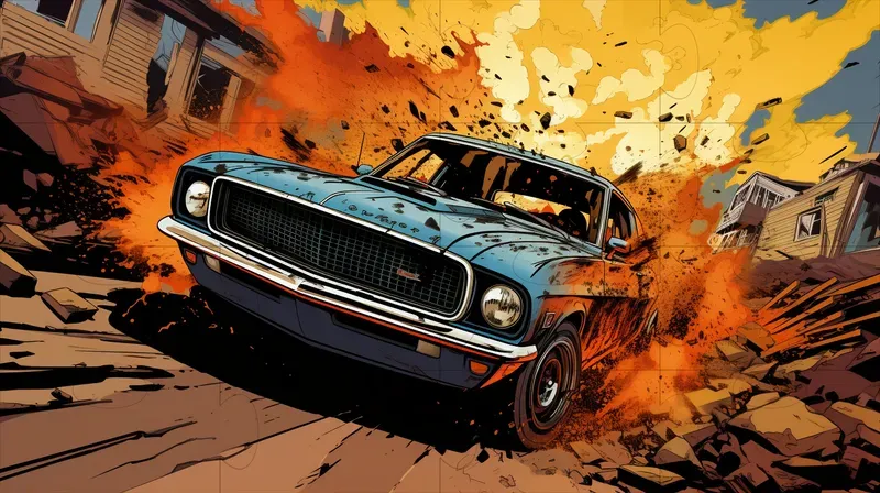 Comic Book Style Art
