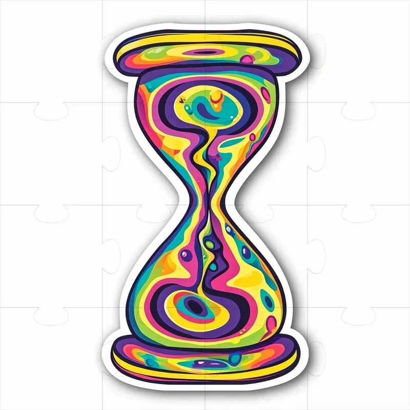 Trippy Sticker Art