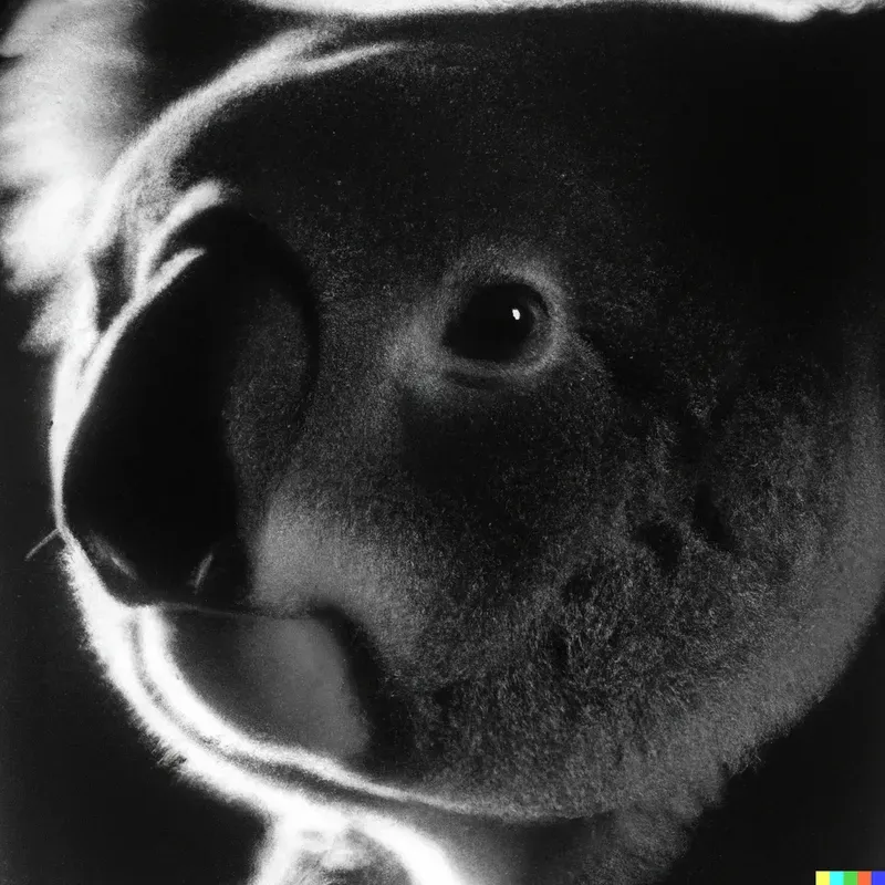 Dramatic Black & White Animal Portraits