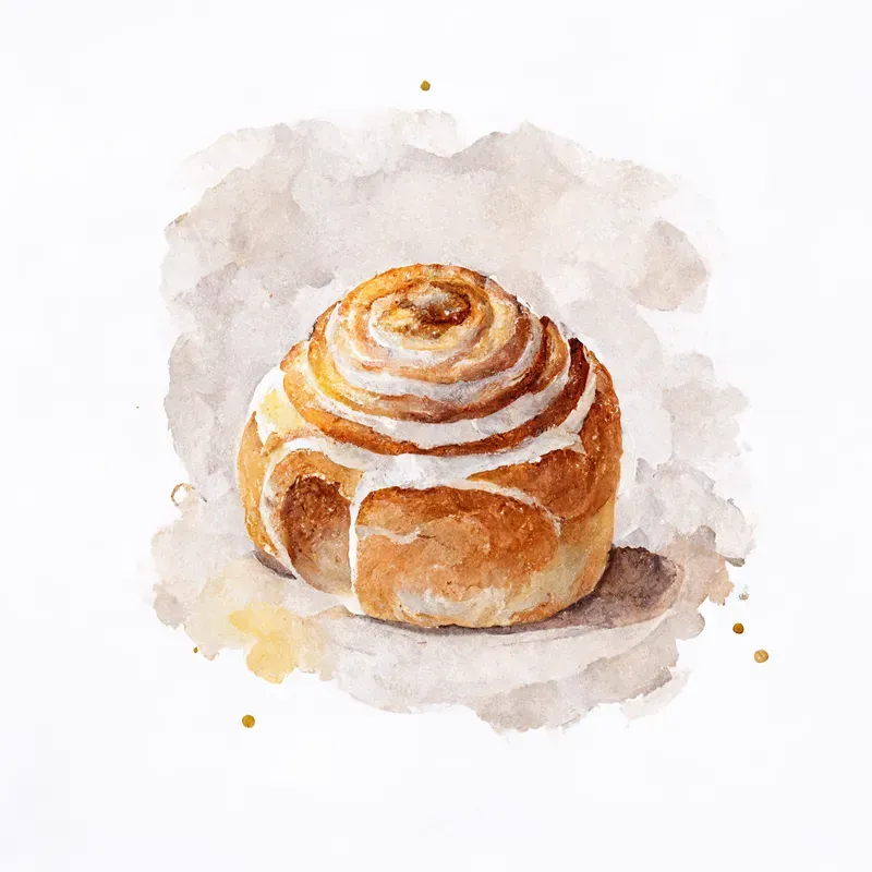 Watercolor Art Desserts