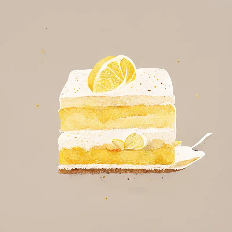 Watercolor Art Desserts
