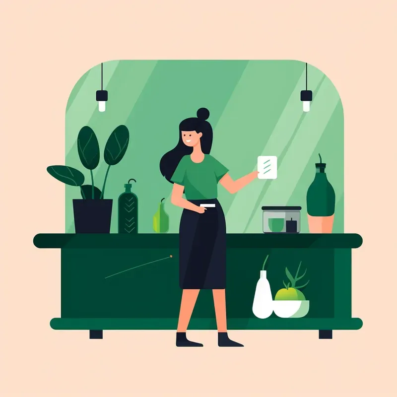 Flat Vector Corporate Style Art Designs