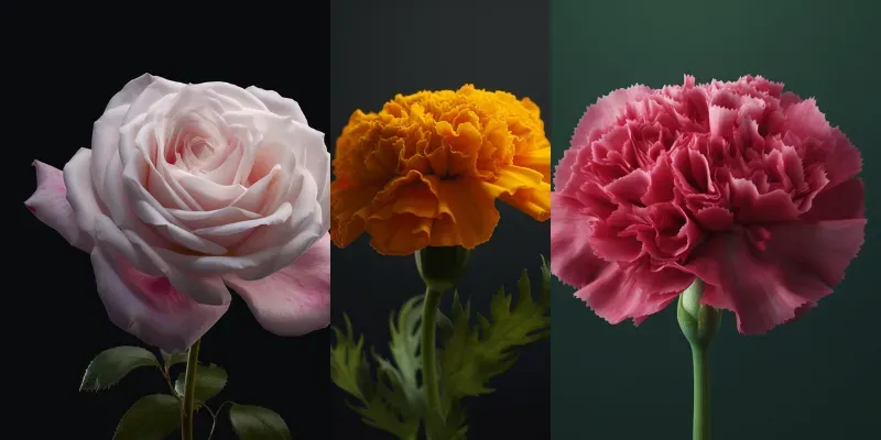 3D Botanical Illustrations generated by undefined