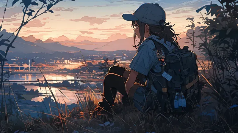 Makoto Shinkai Style Anime Film Art