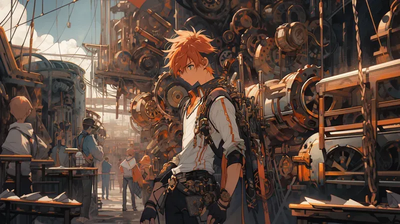 Makoto Shinkai Style Anime Film Art