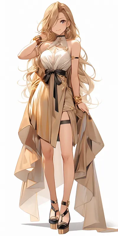 2D Fantasy Game Anime Character Designs