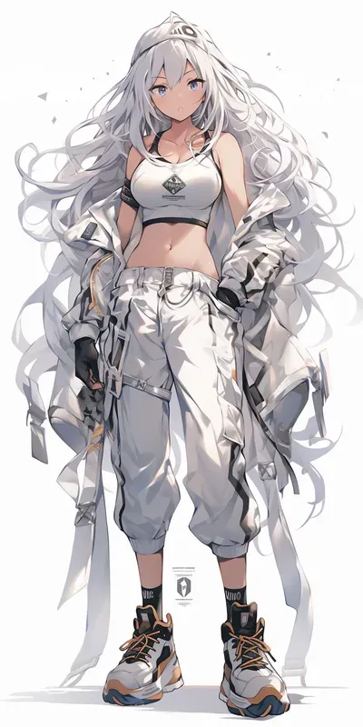 2D Fantasy Game Anime Character Designs