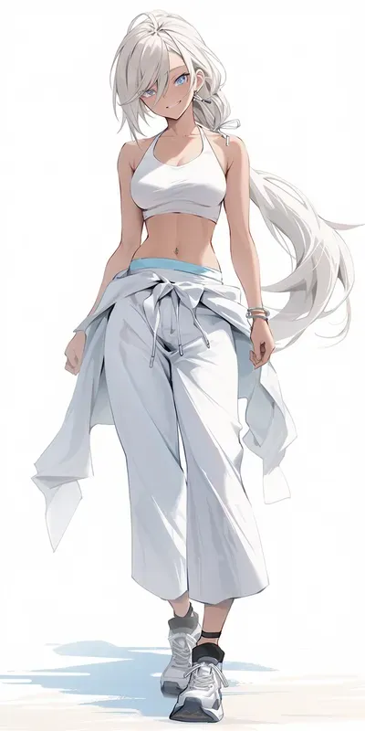 2D Fantasy Game Anime Character Designs