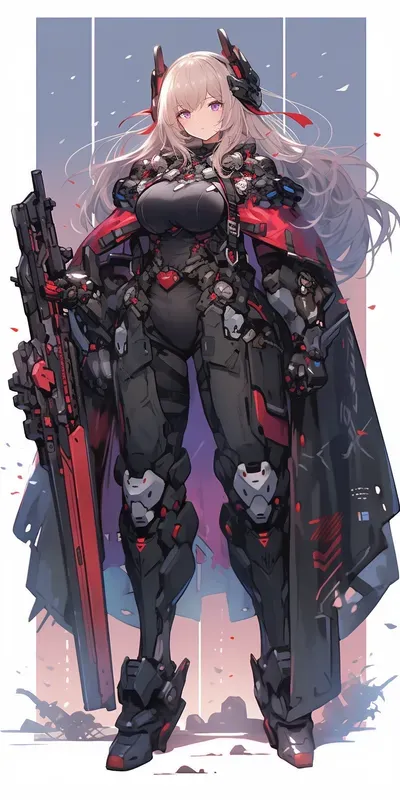 2D Fantasy Game Anime Character Designs