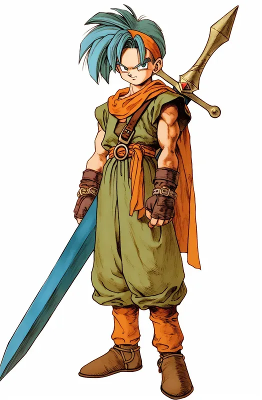 Dragon Quest Concept Characters Designs