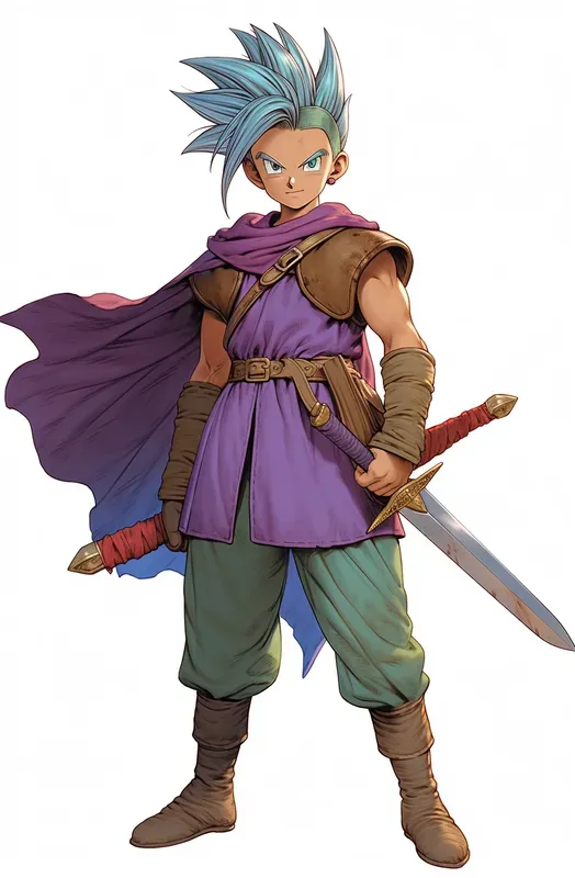 Dragon Quest Concept Characters Designs