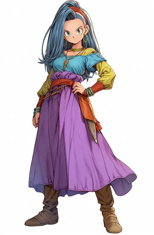 Dragon Quest Concept Characters Designs