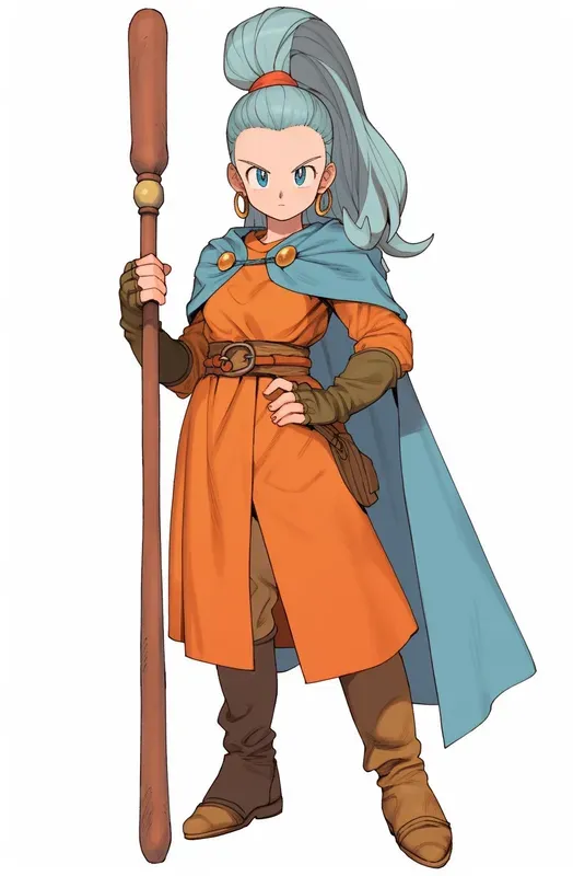 Dragon Quest Concept Characters Designs