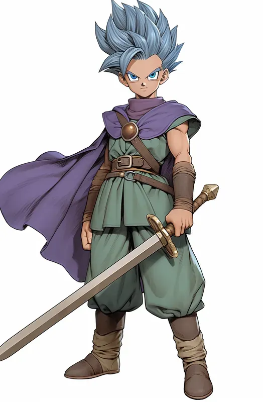 Dragon Quest Concept Characters Designs
