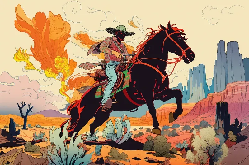 Iconic American Style Illustration Comics