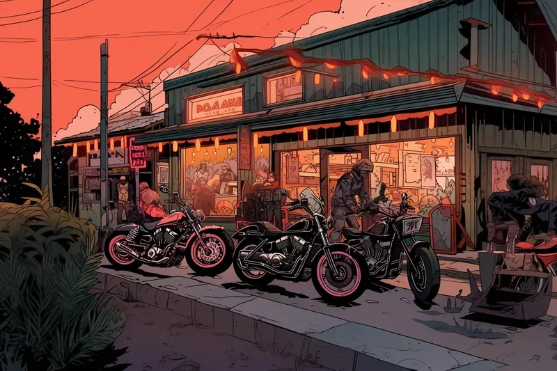 Iconic American Style Illustration Comics