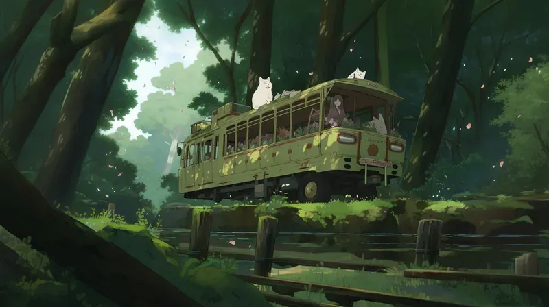 Hayao Miyazaki Ghibli Style Anime Films