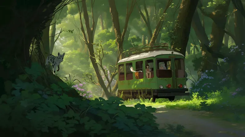 Hayao Miyazaki Ghibli Style Anime Films