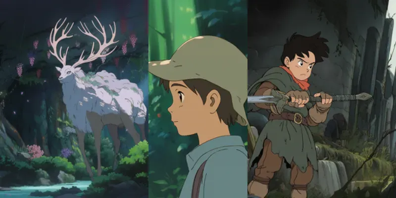Hayao Miyazaki Ghibli Style Anime Films generated by undefined