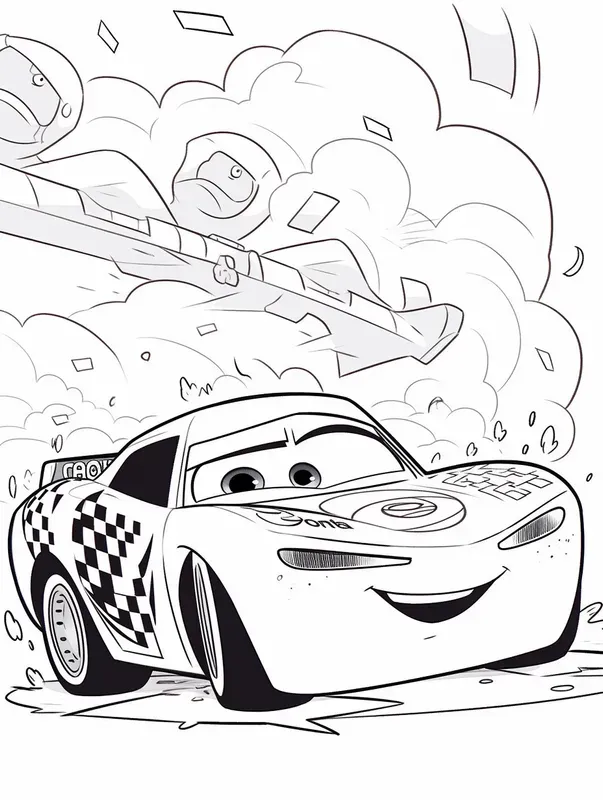 2D Cute Printable Coloring Pages For Kids