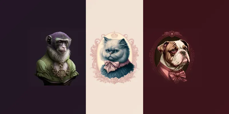 Regal Pet T-shirt Posters generated by undefined