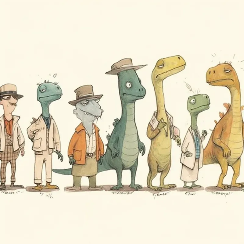 Whimsical Characters Sheets