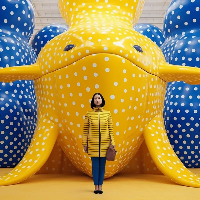 Tribute To Yayoi Kusama Art