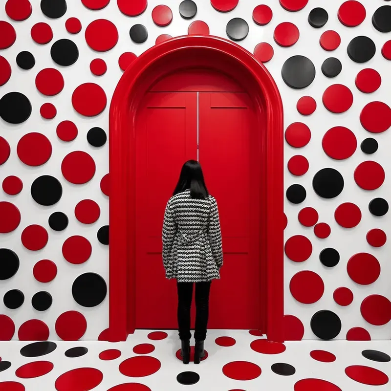 Tribute To Yayoi Kusama Art