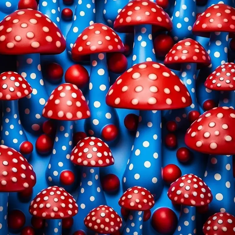 Tribute To Yayoi Kusama Art