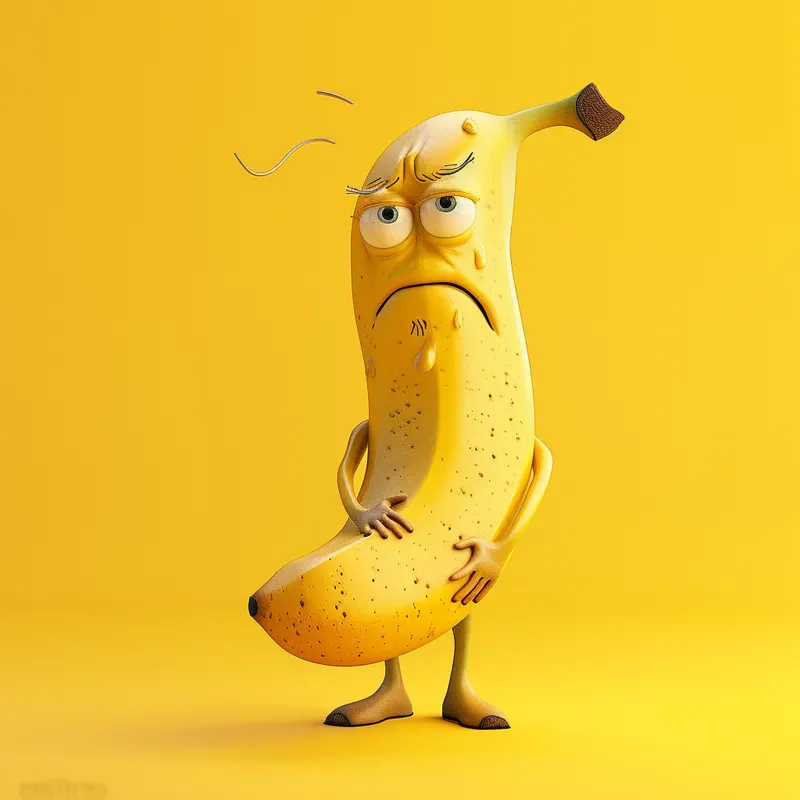 3D Veggie Fruit Characters