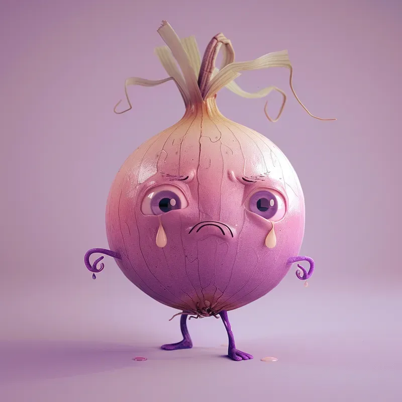 3D Veggie Fruit Characters