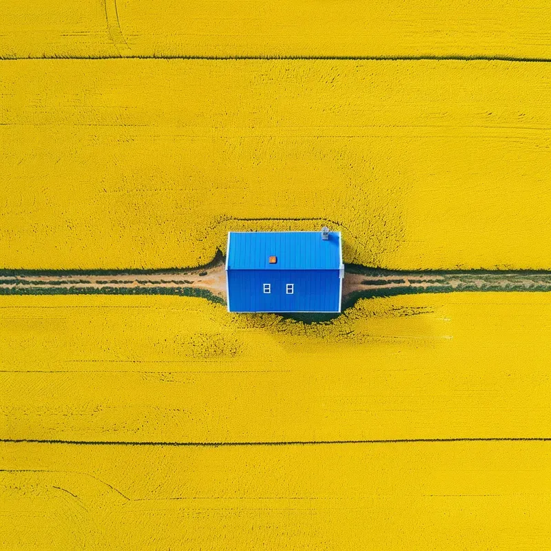 Minimalistic Aerial Landscapes