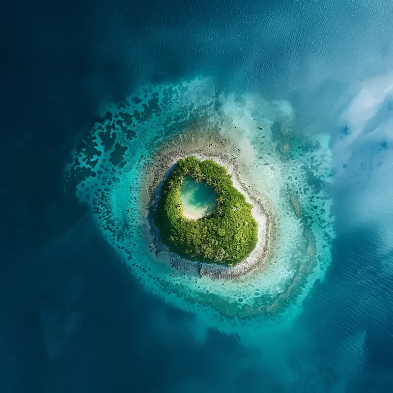 Minimalistic Aerial Landscapes