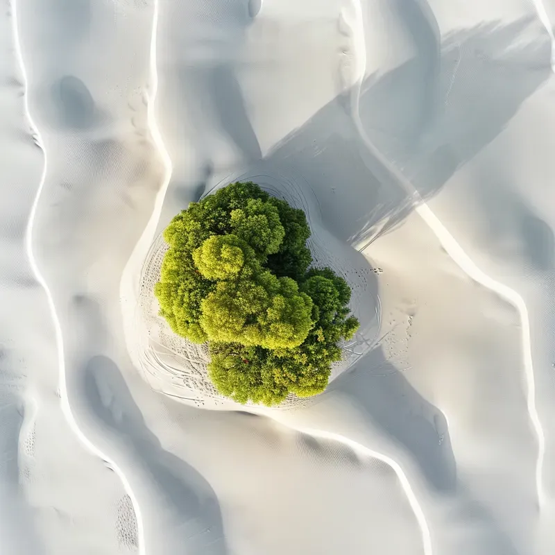Minimalistic Aerial Landscapes