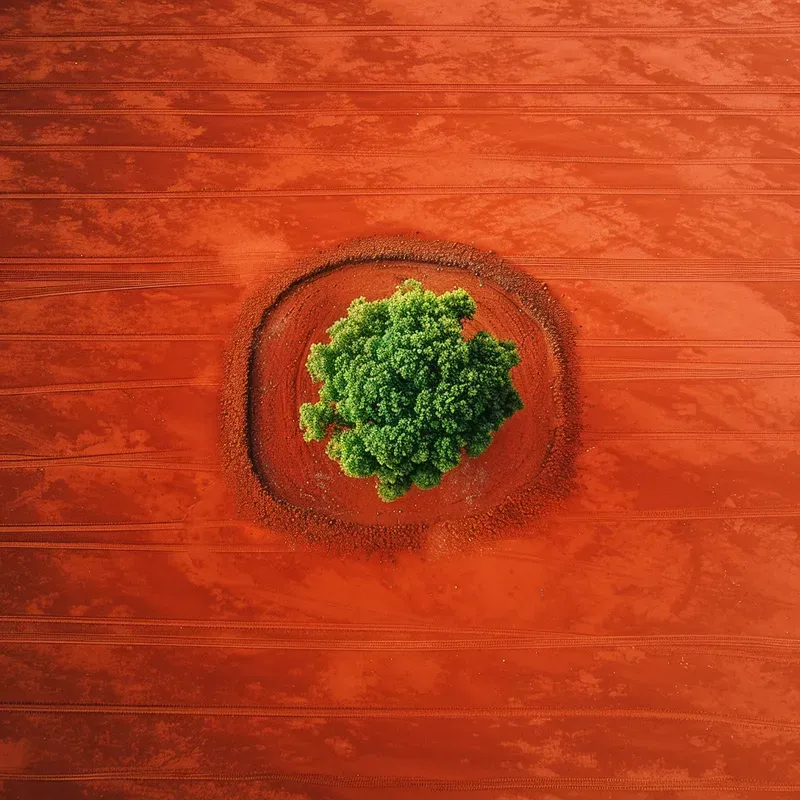 Minimalistic Aerial Landscapes