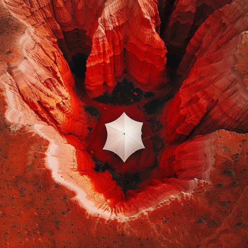 Minimalistic Aerial Landscapes