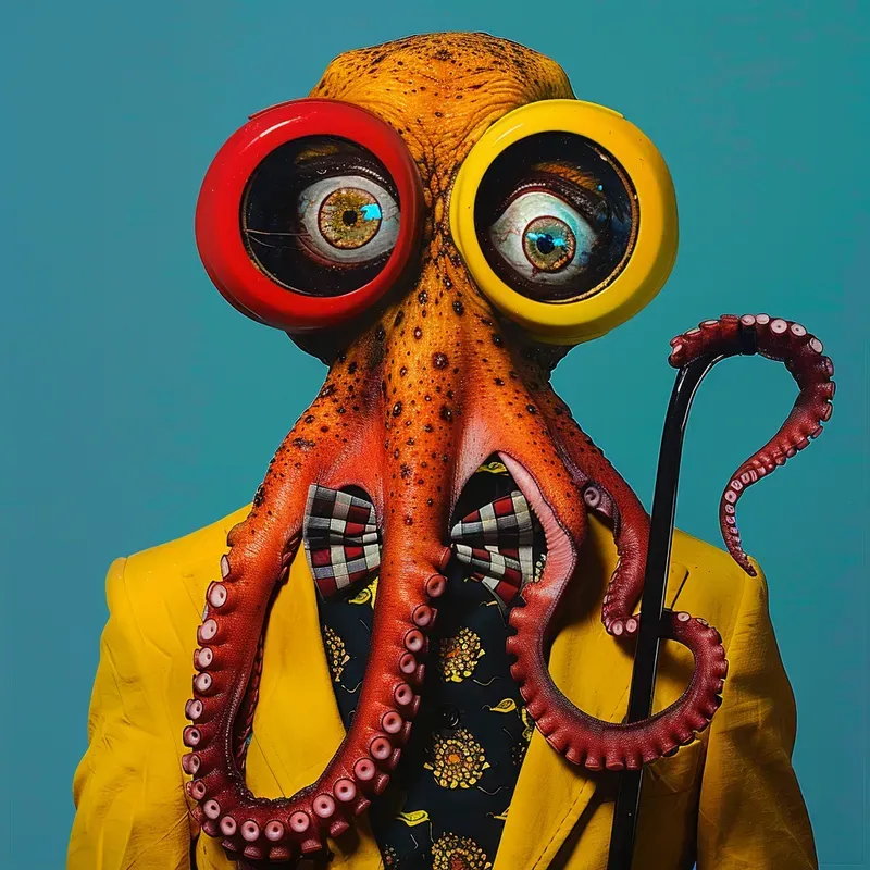 Surreal And Quirky Portrait Art