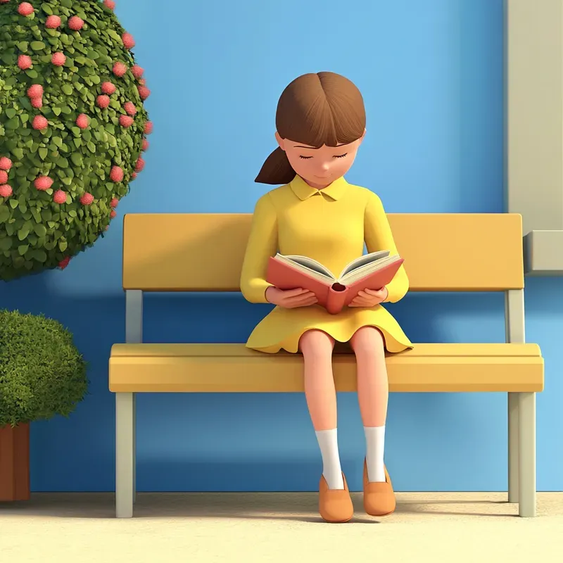 Serene Minimalist 3D Illustrations