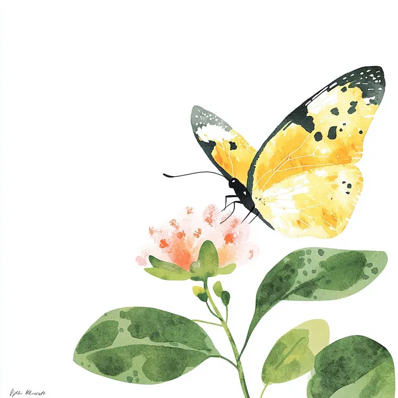 Ethereal Nature Watercolor Art