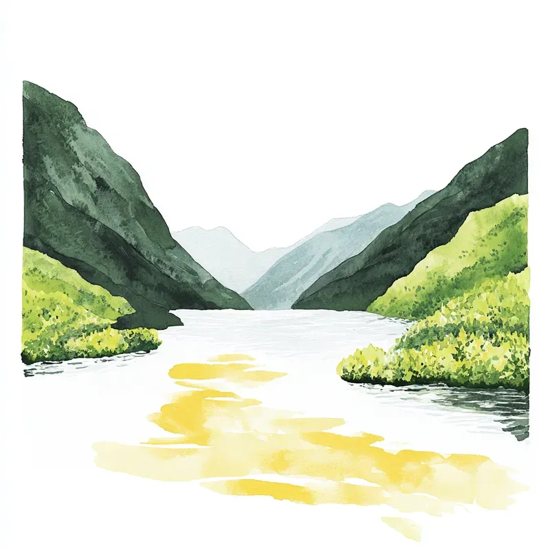 Ethereal Nature Watercolor Art