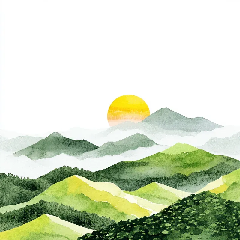 Ethereal Nature Watercolor Art