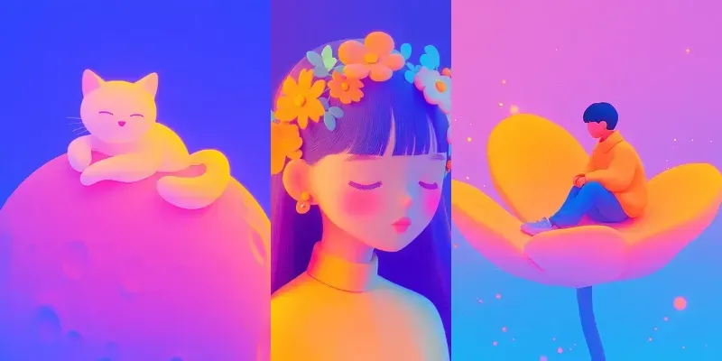 Kawaii Neopop Surrealisms generated by undefined