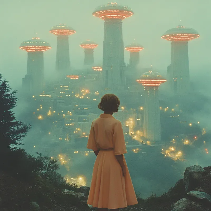 Retro Scifi Surreal Cinematics