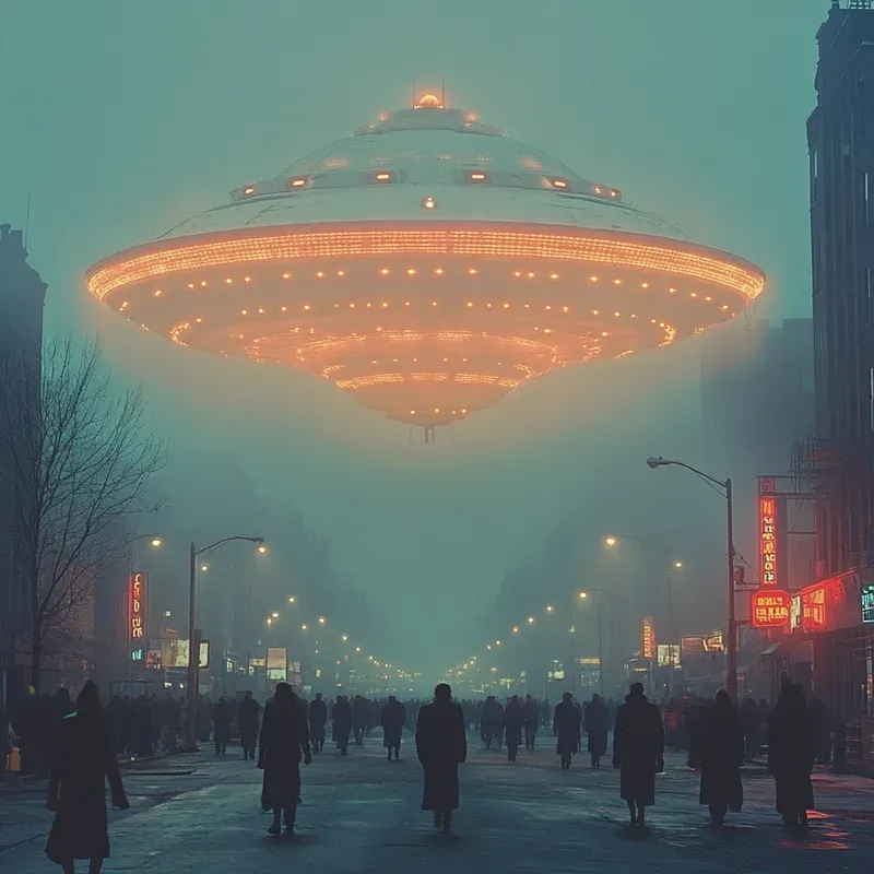 Retro Scifi Surreal Cinematics