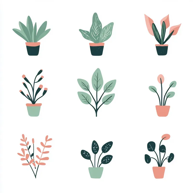 Boho Minimalist Icon Sets