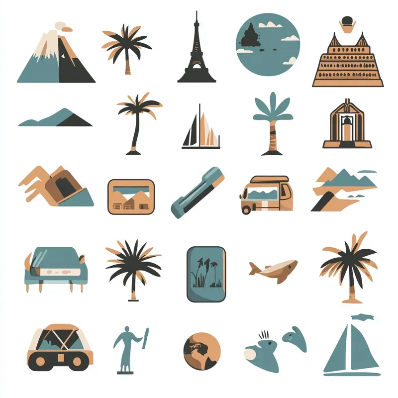 Boho Minimalist Icon Sets