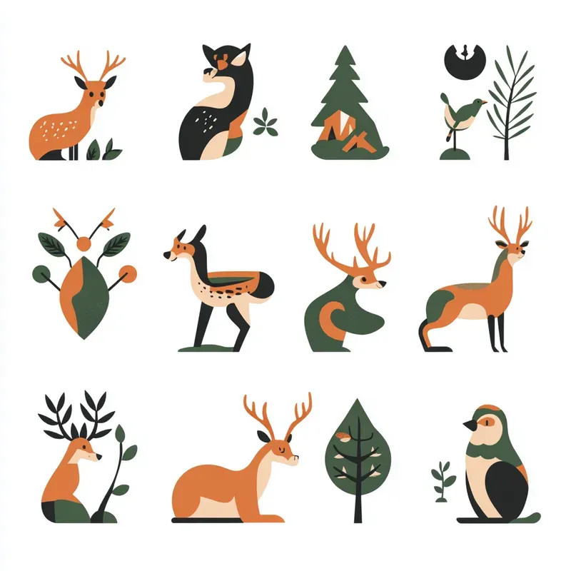 Boho Minimalist Icon Sets